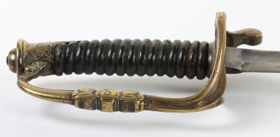 U.S. MODEL 1821 INFANTRY OFFICERS SWORD - 6
