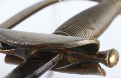 U.S. MODEL 1840 NCO SWORD & CROSS STRAP, ALSO USED BY MARINES - 14
