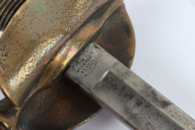 U.S. MODEL 1840 NCO SWORD & CROSS STRAP, ALSO USED BY MARINES - 10