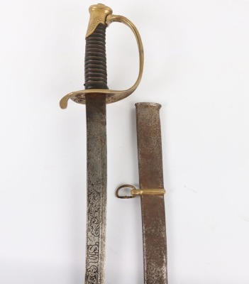 CONFEDERATE CAVALRY SWORD, REPRODUCTION - 2