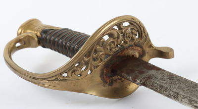 CONFEDERATE CAVALRY SWORD, REPRODUCTION - 5