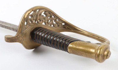 CONFEDERATE CAVALRY SWORD, REPRODUCTION - 6