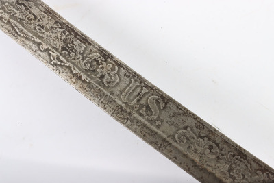CONFEDERATE CAVALRY SWORD, REPRODUCTION - 15
