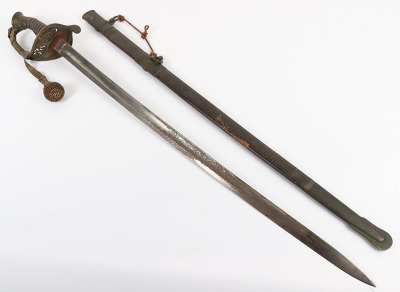 US MODEL 1850 FOOT OFFICERS SWORD - 20