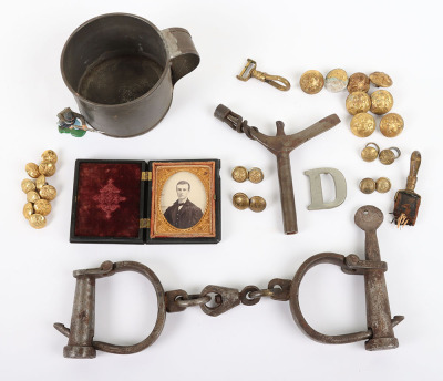 US CIVIL WAR UNION LOT OF 8 ITEMS PLUS