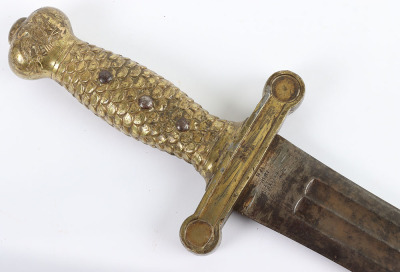 US MODEL 1832 FOOT ARTILLERY SWORD - 3