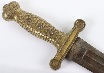 US MODEL 1832 FOOT ARTILLERY SWORD - 7