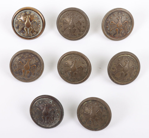 US CIVIL WAR UNION OFFICERS BUTTONS