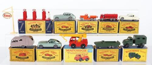 Ten Boxed Matchbox Moko Lesney Regular Wheel Models