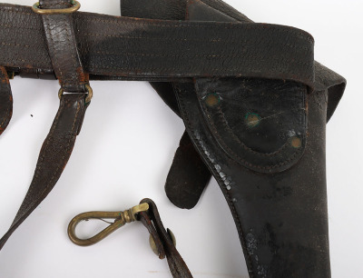 US CIVIL WAR UNION 1851 OFFICERS BUCKLE, BELT, SWORD HANGER & CARTRIDGE BOX RIG - 7