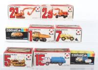 Six boxed Grip (Japan) Construction Vehicles