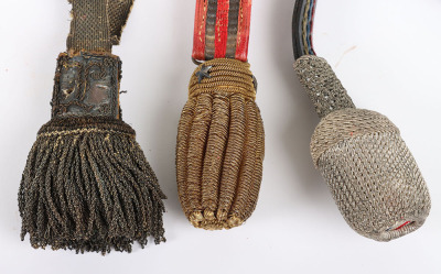 EUROPEAN OFFICER SWORD KNOTS - 2