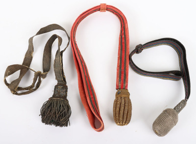 EUROPEAN OFFICER SWORD KNOTS - 4