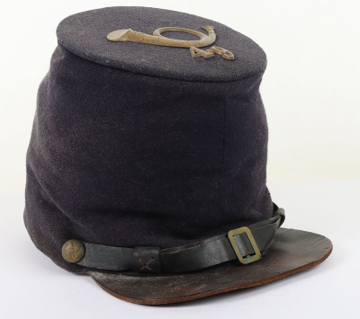 US CIVIL WAR PERIOD UNION 49TH INFANTRY EM BUMMERS CAP - 2