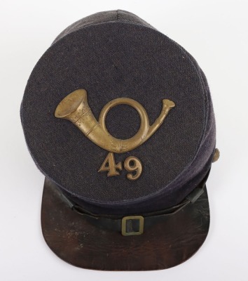 US CIVIL WAR PERIOD UNION 49TH INFANTRY EM BUMMERS CAP - 8