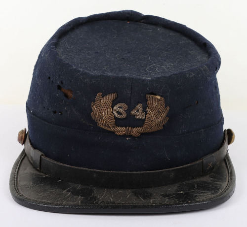 US CIVIL WAR PERIOD NEW YORK STATE OFFICERS KEPI