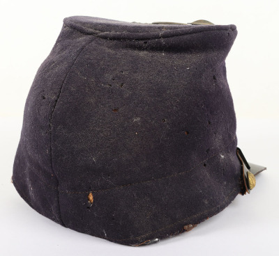 US CIVIL WAR PERIOD UNION BUMMERS CAP W/ A VERBAL ID TO A GETTYSBURG VETERAN, - 8