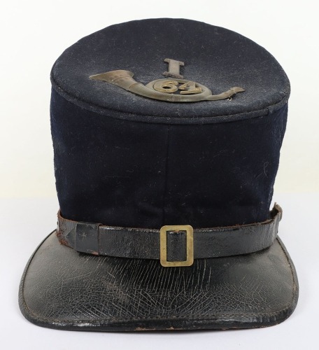 US CIVIL WAR PERIOD UNION FORAGE CAP W/ UNIT INSIGNIA