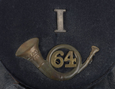 US CIVIL WAR PERIOD UNION FORAGE CAP W/ UNIT INSIGNIA - 9
