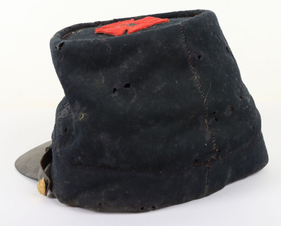 US CIVIL WAR PEREIOD UNION OFFICER FORAGE CAP W/ CORPS BADE - 7