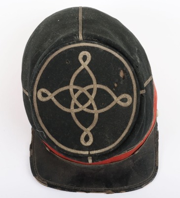 US CIVIL WAR PERIOD CHAUSSER OFFICERS CAP USED BY BOTH UNION & CONFEDERATE - 6