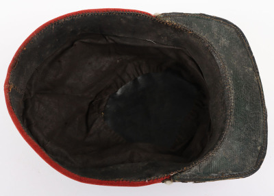 US CIVIL WAR PERIOD CHAUSSER OFFICERS CAP USED BY BOTH UNION & CONFEDERATE - 7