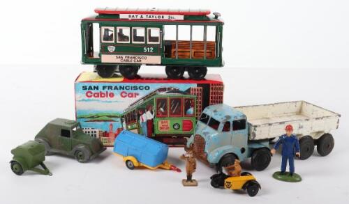 Mettoy Diecast Clockwork 8 Wheel Lorry