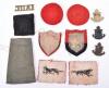 WW2 Indian Army Ordnance Corps Officers Badges and Insignia Grouping - 2