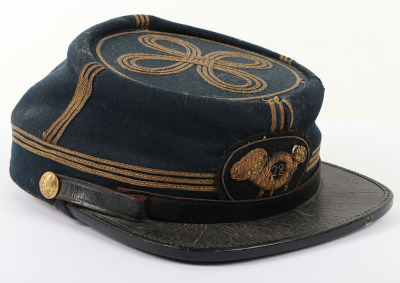 US CIVIL WAR PERIOD UNION CHAUSSER CAP, INFANTRY OFFICER - 3