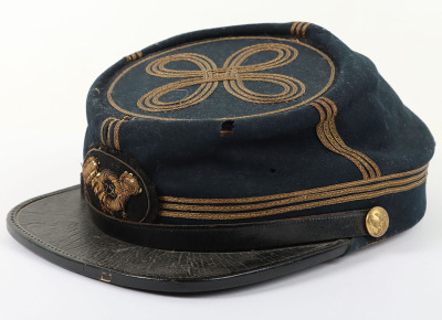 US CIVIL WAR PERIOD UNION CHAUSSER CAP, INFANTRY OFFICER - 4