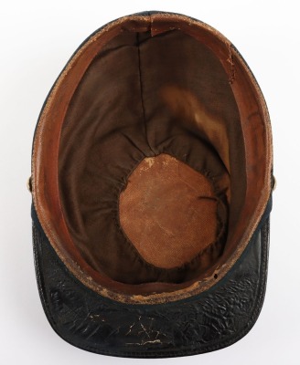 US CIVIL WAR PERIOD UNION CHAUSSER CAP, INFANTRY OFFICER - 9