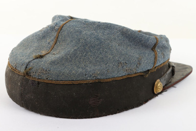 US CIVIL WAR PERIOD CONFEDERATE MILITIA OFFICERS KEPI FROM GEORGIA - 6