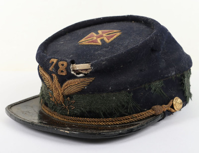 AMERICAN FRATERNAL CAP, CIRCA 1870-1880 - 4