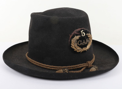 AMERICAN G.A.R. OFFICERS HAT - 8