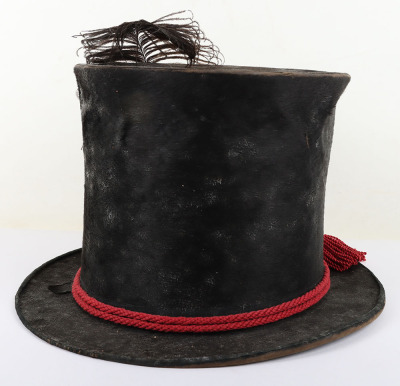 US CIVIL WAR PERIOD UNION MILITA ARTILLEY TOP HAT - 9