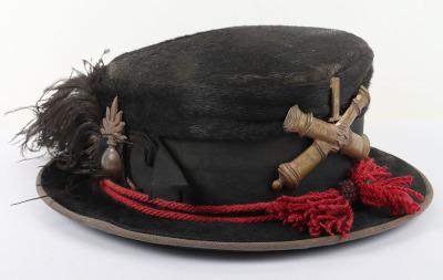 US CIVIL WAR PERIOD UNION “PORK PIE” ARTILLERY HAT, STYLE USED BY GENERAL PHIL SHERIDAN - 4