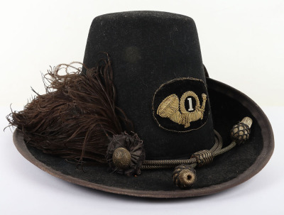 US CIVIL WAR PERIOD UNION INFANTRY OFFICERS M-1858 HARDEE HAT NICKNAMED THE “JEFF DAVIS” HAT - 4