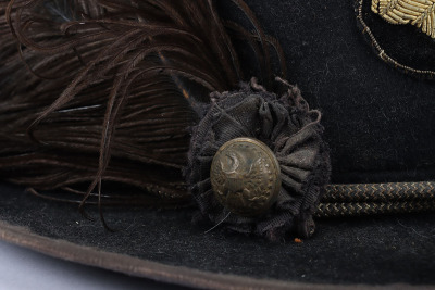 US CIVIL WAR PERIOD UNION INFANTRY OFFICERS M-1858 HARDEE HAT NICKNAMED THE “JEFF DAVIS” HAT - 5