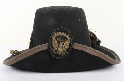 US CIVIL WAR PERIOD UNION INFANTRY OFFICERS M-1858 HARDEE HAT NICKNAMED THE “JEFF DAVIS” HAT - 9