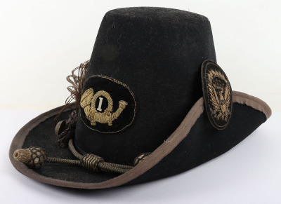 US CIVIL WAR PERIOD UNION INFANTRY OFFICERS M-1858 HARDEE HAT NICKNAMED THE “JEFF DAVIS” HAT - 11