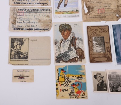 GROUP OF MILITARY PAPER ETC - 3