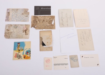 GROUP OF MILITARY PAPER ETC - 9