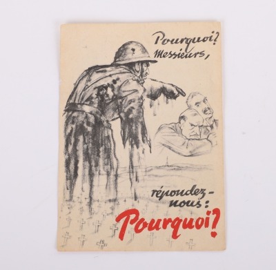 2 WWII BELGIUM ANTI-3RD REICH PAMPHLETS - 7