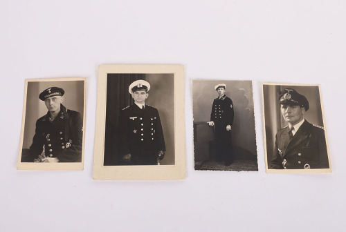 4 KRIEGSMARINE PHOTO POSTCARDS