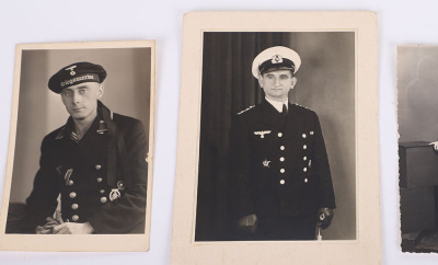 4 KRIEGSMARINE PHOTO POSTCARDS - 2