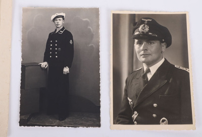 4 KRIEGSMARINE PHOTO POSTCARDS - 3