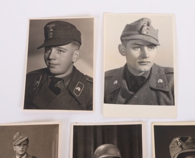 1 HEER PHOTO 3 &frac14;&rdquo; X 4 &frac34;&rdquo; OF MAN WEARING FIELD-GRAY WRAPPER & M-43 CAP - 2