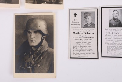 3 HEER PHOTO POSTCARDS IN UNIFORM - 4