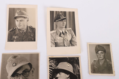 4 HEER PHOT0 POSTCARDS OF MEN IN TROPICAL UNIFORMS - 3