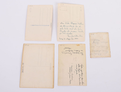 4 HEER PHOT0 POSTCARDS OF MEN IN TROPICAL UNIFORMS - 4